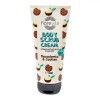 Crema Exfolianta Corp Fiorevita Macadamia &amp; Cookies 200ml, Unisex, Ten Normal - Exfoliere delicata, Hidratare intensa