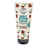 Cremă Exfoliantă Corp, Fiorevita, Macadamia &amp; Cookies, Capacitate 200 ml