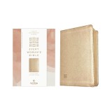 NLT Every Woman's Bible (Leatherlike, Soft Gold, Red Letter, Filament Enabled)