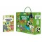 Cunoaste si exploreaza - Puzzle Animale pe cale de disparitie (205 piese)