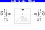 Conducta / cablu frana SKODA SUPERB I (3U4) (2001 - 2008) ATE 83.7812-0180.3