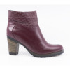 Ghete Dama, MIU-ROSA B, Casual, Piele Naturala, Bordo, 36, 38, 40