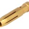 Conector mamă aurit 4mm2 12AWG