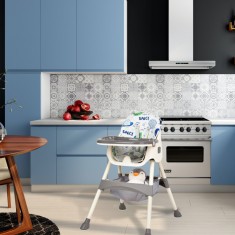 Scaun de masa 2 in 1 Juju Eat&amp;#038;Smile, Space
