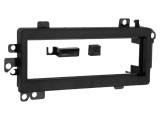 Cadru radio 1 DIN negru ACV pentru Ford, Jeep, Dodge și Chrysler