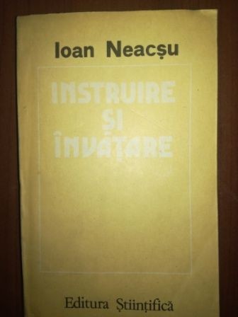 Instruire si invatare- Ioan Neacsu