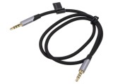 Cablu Audio Jack 3.5mm 4-Pin 0.5m Negru