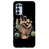 Husa compatibila cu Oppo A54 5G model Universal language, Silicon, TPU, Viceversa, Transparent, Carcasa
