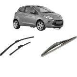 Cumpara ieftin Set 3 stergatoare BOSCH, pentru FORD KA (RU8) 2008-2016, pentru parbriz si luneta