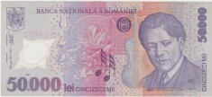 ROMANIA 50000 LEI 2001 aXF foto