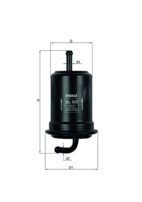 MAHLE KL 523 filtru combustibil