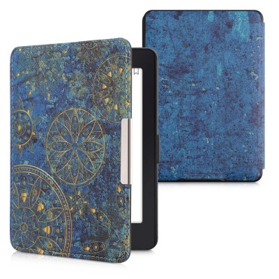 Husa kwmobile pentru Amazon Kindle Paperwhite 7, Piele ecologica, Multicolor, 45569.57 foto
