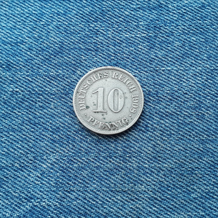 10 Pfennig 1908 Germania Deutsches Reich