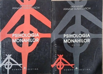 Psihologia Monahihlor (2 volume) - Atanasie Gladcovschi foto