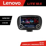 Navigatie Fiat 500 2014- Kit-539 Lenovo 8 core 4+64 10.5 inch Incell 1K android Wifi 5Ghz gps internet CarStore Technology