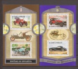 S.TOME E PRINCIPE 1983 AUTOMOBILE (2 colite dt.) MNH, Nestampilat