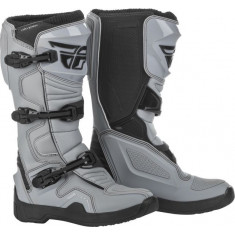 Cizme Piele Moto Fly Maverik Racing Negru / Gri Marimea 9 FLY 364-68009