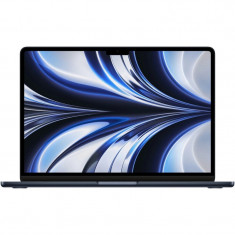 Laptop Apple MacBook Air 13-inch cu procesor Apple M2, 8 nuclee CPU si 10 nuclee GPU, 16 GB, 512GB SSD, Midnight, INT KB