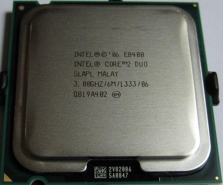 Procesor Intel Core 2 Duo E8400, 3GHz, FSB 1333MHz, Socket LGA775 ...