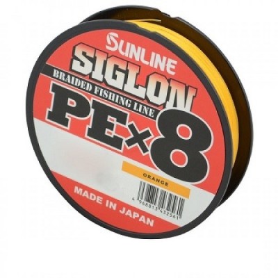 Fir Textil Sunline Siglon PE x8 Orange 0.209mm 150m foto