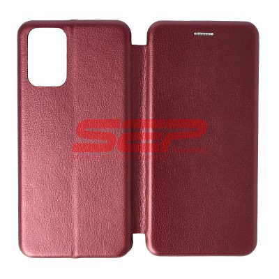 Toc FlipCover Round Xiaomi Redmi Note 10 4G Wine foto