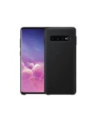 Husa Silicon Antisoc Neagra pentru Samsung Galaxy S10 Plus - Protectie si Incarcare Wireless