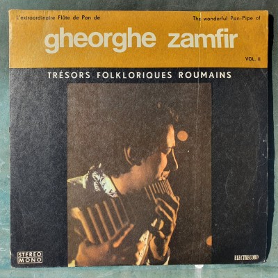 GHEORGHE ZAMFIR TRESORS FOLKLORIQUES ROUMAINS, Vol II, stare f buna foto