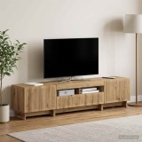 Cumpara ieftin Dulap TV LED cu 5 piese Stejar Artizanal Lemn prelucrat