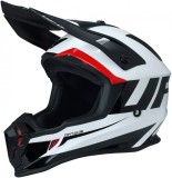 Casca Atv/Cross Ufo Plast Quiver Ontake, culoare alb/negru, S Cod Produs: MX_NEW HE122S