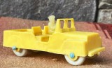 Jucarie veche - Macheta, Masinuta Veche din Plastic - Jeep fabricat in Ungaria perioada 1980