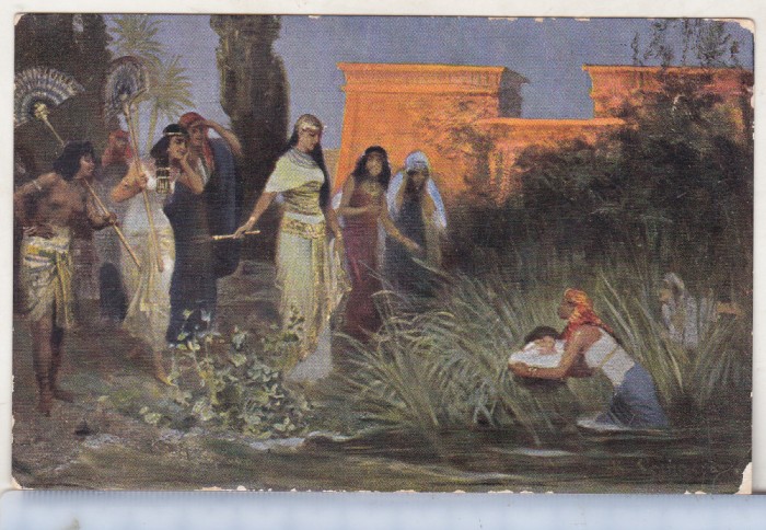 bnk cp Germania - Leinweber - Biblia - Moise 2,2,1-10 - necirculata