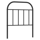 Cumpara ieftin Tablie de pat de schimb metalica, negru, 75 cm