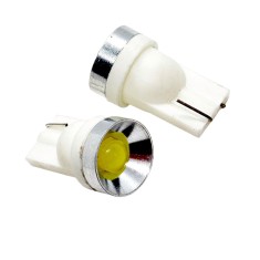 Set 2 x becuri LED T10 W5W , 5W, CSP Seoul foto