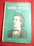 Mihai Eminescu -Geniu Pustiu - BPT 1287-1288 ,interbelica ,144 pag.,supracoperta