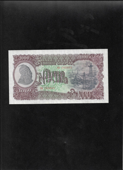 Rar! Albania 1000 leke 1957 seria183891 unc