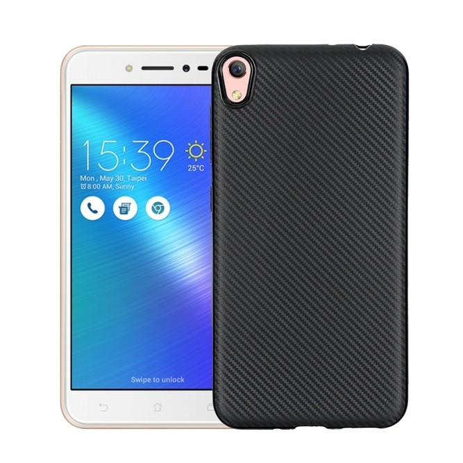 Husa Pentru XIAOMI RedMi 4X - Luxury Fiber Carbon TSS, Negru