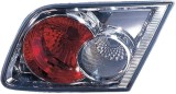 Lampa spate, stop Mazda 6, 06.2005, Hatchback, Sedan, montare spate, dreapta, P21/5W+PY21W+W21W; argintiu; fara suport bec; interior, Depo,
