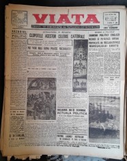Viata, ziarul de dimineata al tuturor cetatenilor nr.963/1943, an III foto