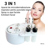 Aparat Micro-Dermabraziune Profesional, WellLuck, Lifting Ten, Indepartare Puncte Negre, Vacuum, Pulverizare, Acnee, Combina Cosmetica Pentru Saloanel