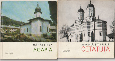 LOT 3 CARTI MANASTIRI DIN MOLDOVA : AGAPIA , VORONET , ZAMCA foto