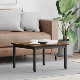 vidaXL Masă de cafea Stejar fumuriu 60 x 60 x 36 cm Lemn compozit 892556