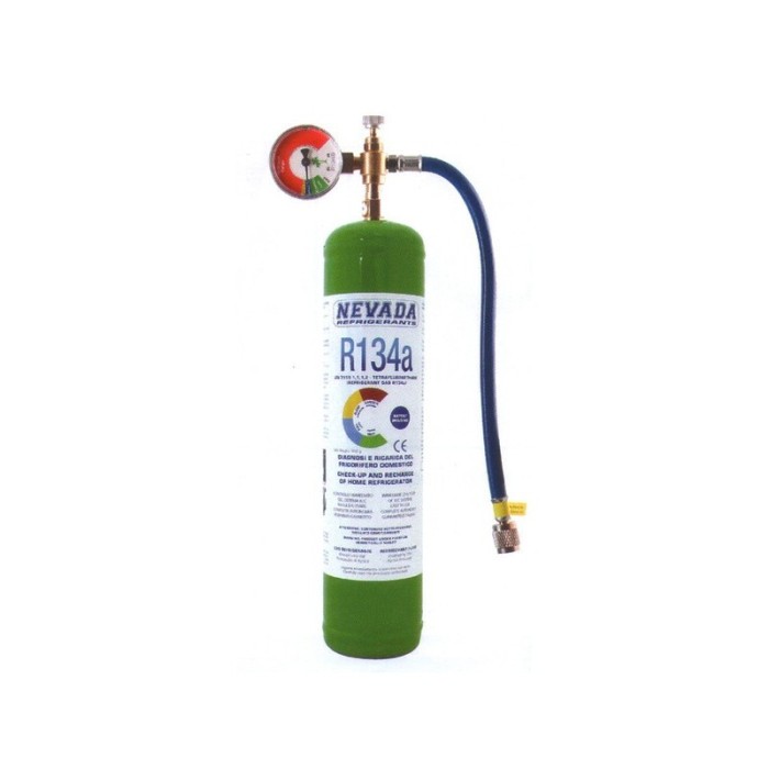 KIT complet de incarcare cu gaz frigorific R134a pentru frigidere Nevada
