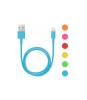 Cablu de date pentru iPhone 5 iPhone 6 invelis textil diferite, Delight