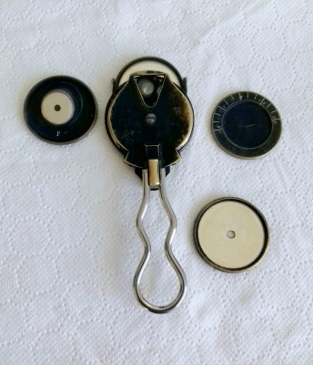 Oftalmoscop vintage E. Peuchot Paris, inceputul sec. XX foto