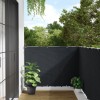 Gossi paravan de balcon, antracit, 400x120 cm, pvc