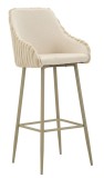 Mauro Ferretti Scaun De Bar Alaska -A- Set 2 Bucăți Cm 52X46X111 (&Icirc;nălțime Șezut Cm 78) | Aosom Romania