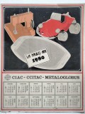 Reclama Metaloglobus jucarii Calendar 1980