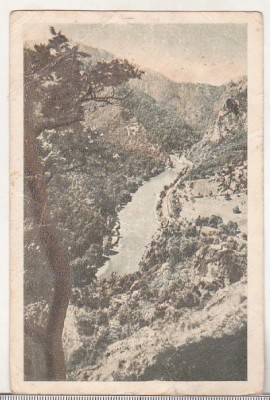 bnk cp Valea Oltului - Vedere - uzata 1961 - marca fixa foto