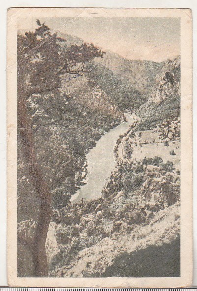 bnk cp Valea Oltului - Vedere - uzata 1961 - marca fixa