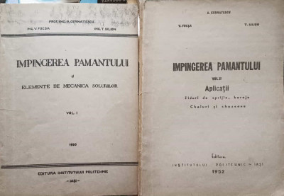 IMPINGEREA PAMANTULUI VOL.1-2 ELEMENTE DE MECANICA SOLURILOR; APLICATII, ZIDURI DE SPRIJIN, BARAJE. CHEIURI-248031 foto